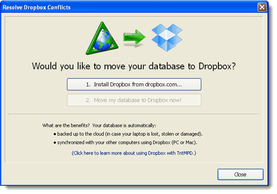 how does dropbox work on pc